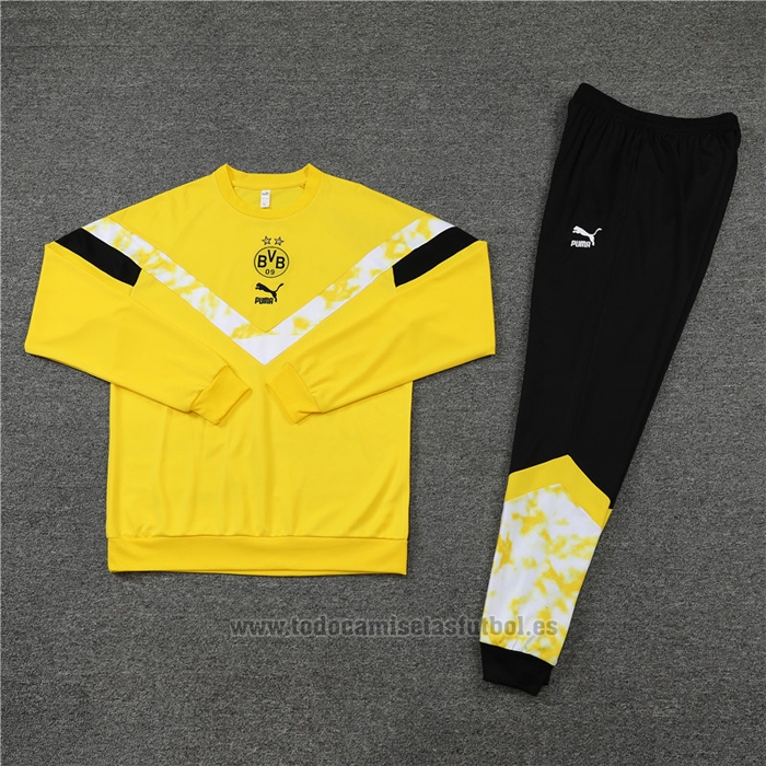Chandal de Sudadera del Borussia Dortmund 2022 Amarillo